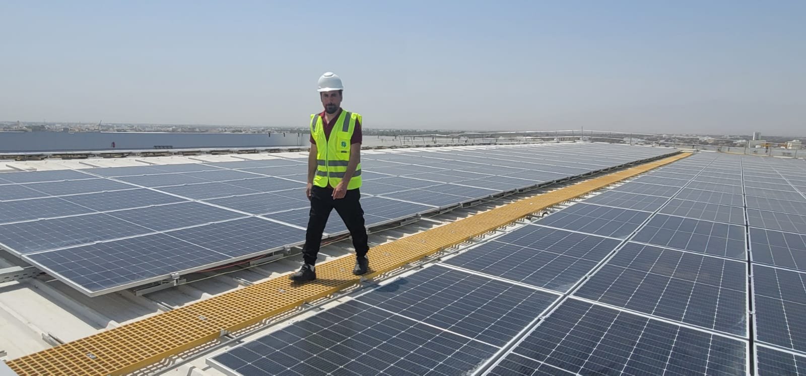 1 MWp rooftop solar plant at ILS Barka, Oman